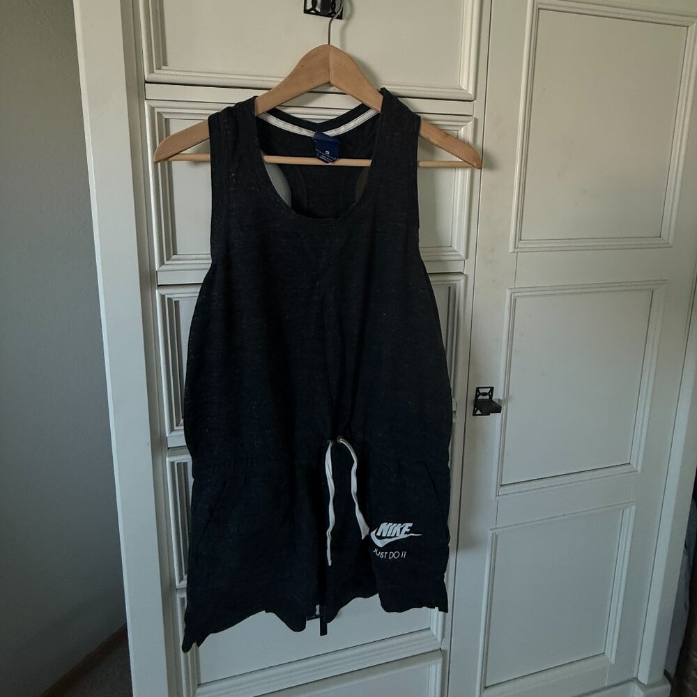 Nike Romper Charcoal Grey Size M